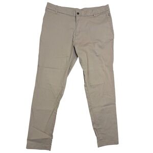Birddogs Khaki Chino Pants Mens 38x32 Stretch Cotton Blend Tan Casual Trousers